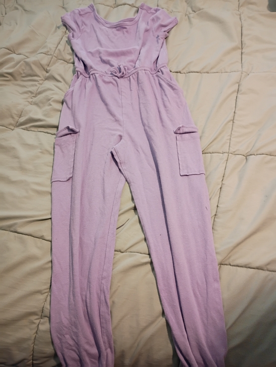 wonder nation Other - wonder nation Short-Sleeve Jumpsuit with Cargo Pockets